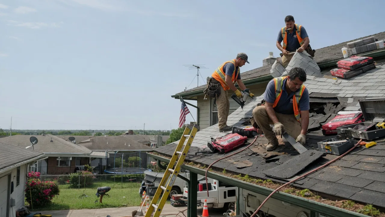 Roof Repair in Blum, TX near me